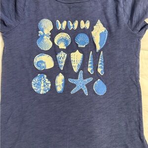 Crewcuts Blue Seashell Kids Tee